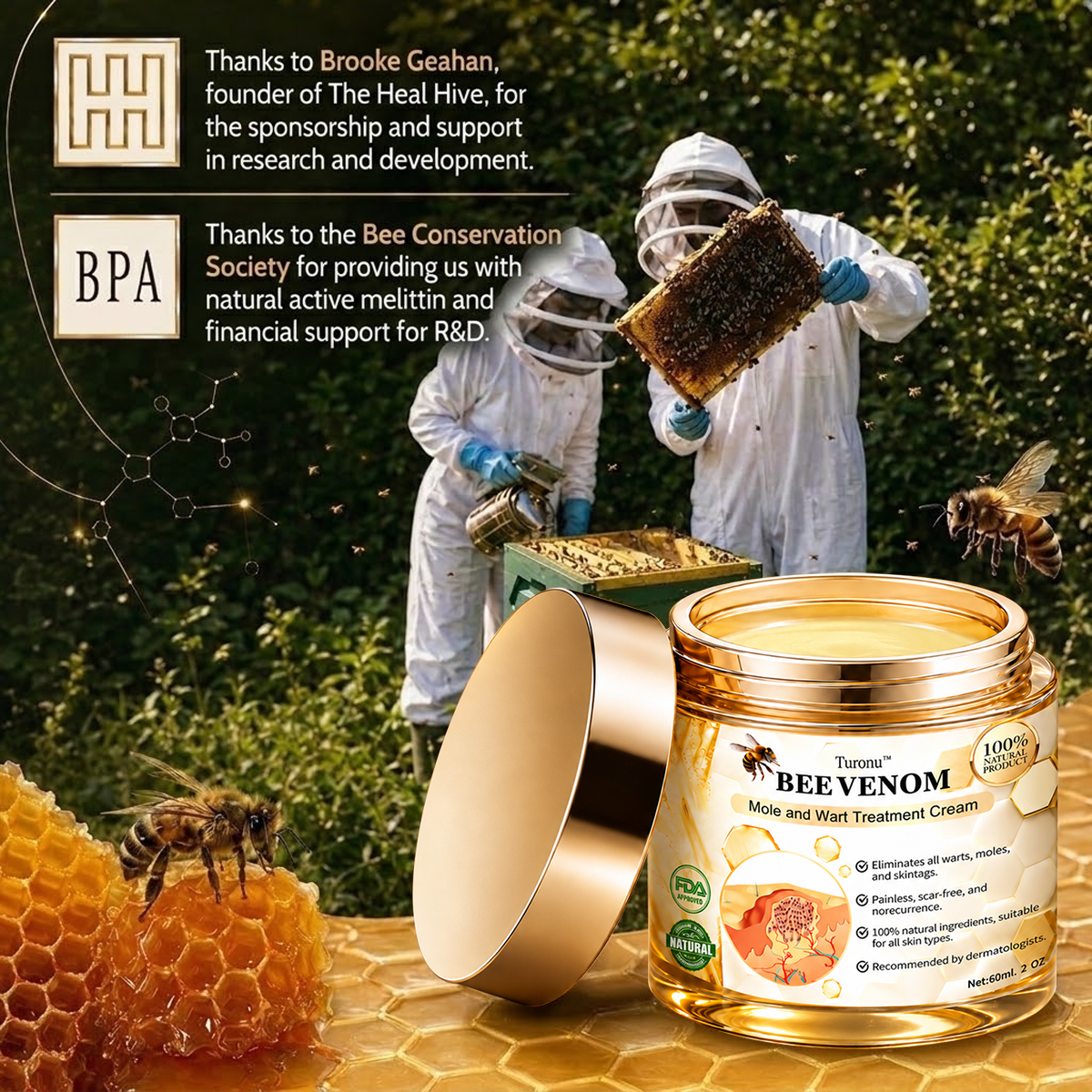 🐝 Turonu® Advanced Bee Venom Treatment for Warts and Skin Imperfections 👨⚕️ Inspired by dermatological science | Targeted care at home