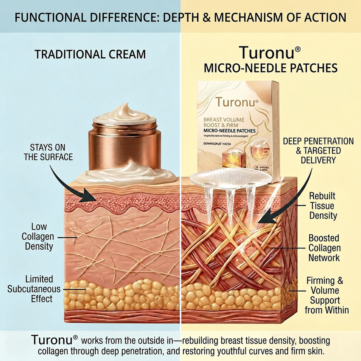 💥Turonu® 💥Targeted Breast Enhancement Advanced Nano Microneedle Patch💃