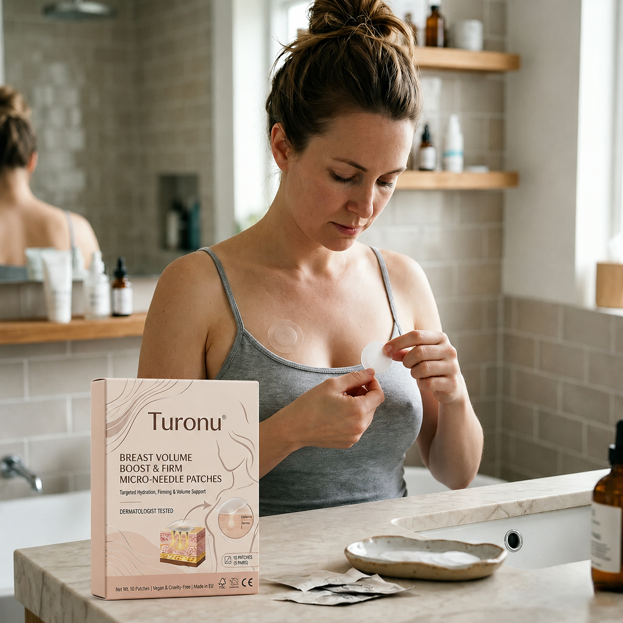 💥Turonu® 🥛 Targeted Breast Enhancement Advanced Nano Microneedle Patch💃