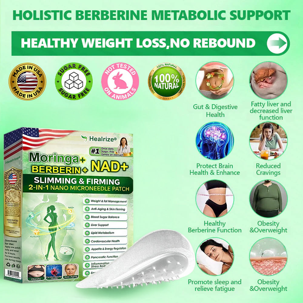 【𝐿𝑎𝑠𝑡 𝐷𝑎𝑦 𝑃𝑟𝑜𝑚𝑜𝑡𝑖𝑜𝑛 80% 𝑂𝐹𝐹】💪🏻Healrize® 𝑀𝑜𝑟𝑖𝑛𝑔𝑎 · 𝐵𝑒𝑟𝑏𝑒𝑟𝑖𝑛𝑒 × 𝑁𝐴𝐷+10-𝑖𝑛-1 𝐴𝑑𝑣𝑎n𝑐𝑒𝑑 𝑁𝑎𝑛𝑜 𝑀𝑖𝑐𝑟𝑜𝑛𝑒𝑒𝑑𝑙𝑒 𝑃𝑎𝑡𝑐ℎ🔬𝟩 𝑃𝑎𝑡𝑐ℎ𝑒𝑠 𝑃𝑒𝑟 𝐵𝑜𝑥 · 𝑂𝑛𝑒-𝑊e𝑒𝑘 𝑆𝑢𝑝𝑝𝑙𝑦