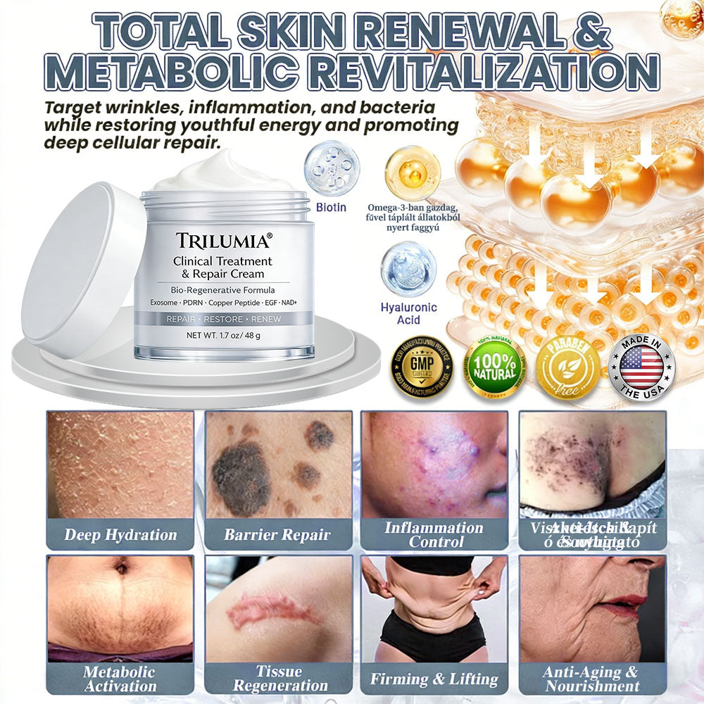 🇺🇸ТRILUMIA® Clinical Treatment & Repair Cream 🗽👩‍⚕️ – See a Noticeable Difference in Just Days A Simple, Non-Invasive Approach to Smoother, Healthier-Looking Skin