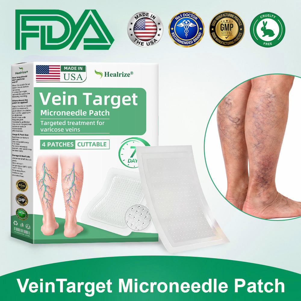 70🇺🇸👨‍⚕️👍✅Healrize® VeinTarget Microneedle Patch⚡Instant Relief, Long-Term Results