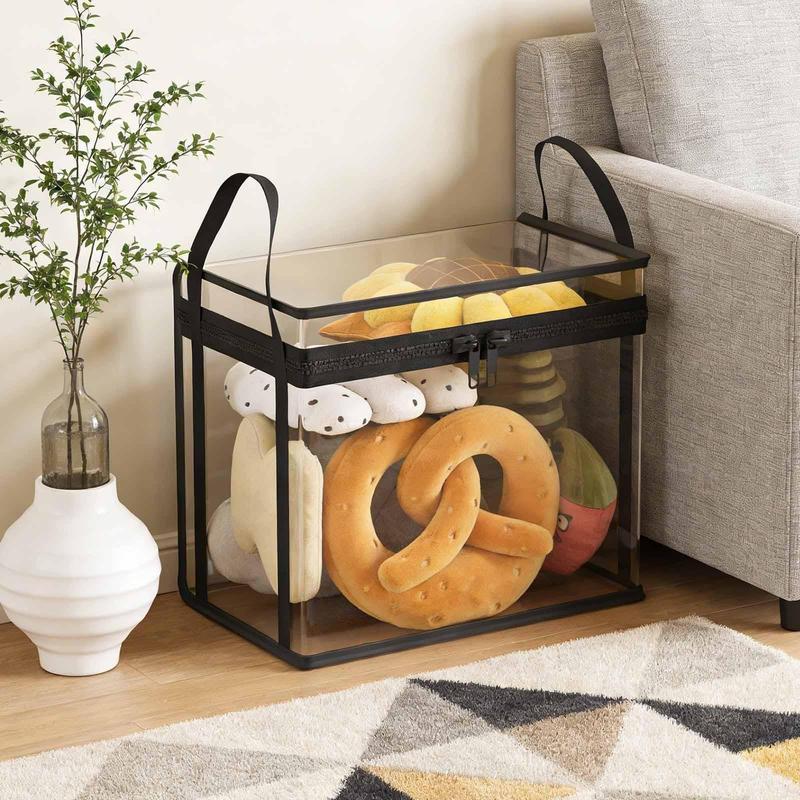 SVOZK® Clear Flip-Top Storage Box – Large Dust-Proof✨ & Moisture-Resistant Organizer for Clothes, Toys, Books & More🧸📚👕🧦