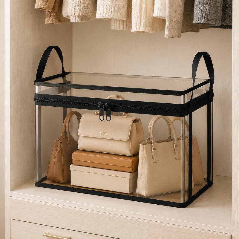 SVOZK® Clear Flip-Top Storage Box – Large Dust-Proof✨ & Moisture-Resistant Organizer for Clothes, Toys, Books & More🧸📚👕🧦