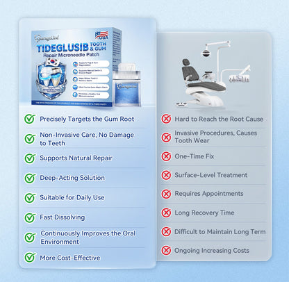 🦷GаrаgеLіnе®😜Tideglusib Fast‑Dissolving Tooth & Gum Repair Oral Strips🎨🎨(Supports tooth repair and helps relieve gum discomfort and other common oral concerns)
