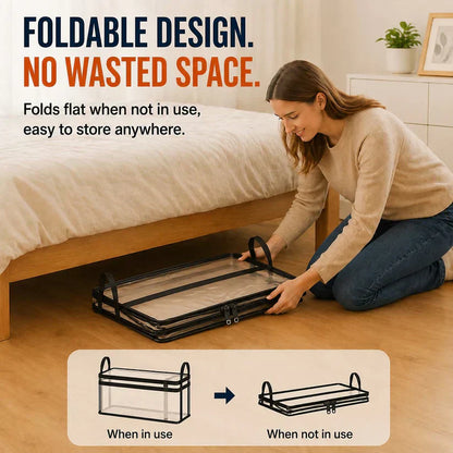 SVOZK® Clear Flip-Top Storage Box – Large Dust-Proof✨ & Moisture-Resistant Organizer for Clothes, Toys, Books & More🧸📚👕🧦