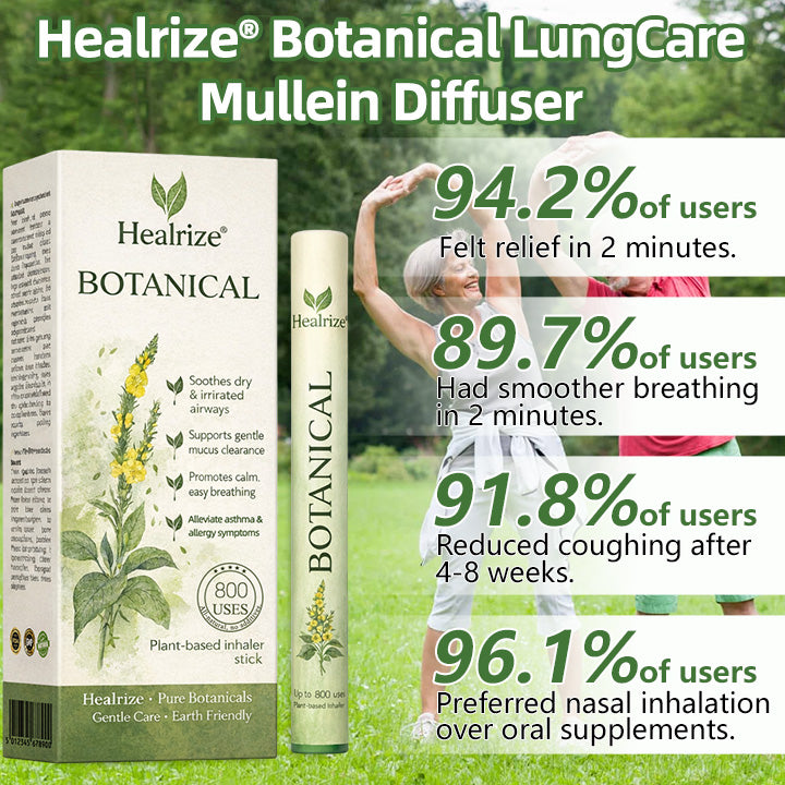 𝐇𝐞𝐚𝐥𝐫𝐢𝐳𝐞®🏥 Botanical LungCare Mullein Diffuser