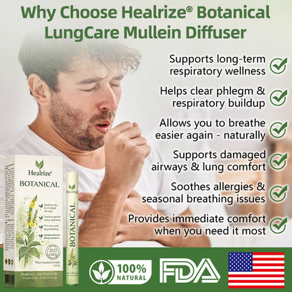 𝐇𝐞𝐚𝐥𝐫𝐢𝐳𝐞®🏥 Botanical LungCare Mullein Diffuser