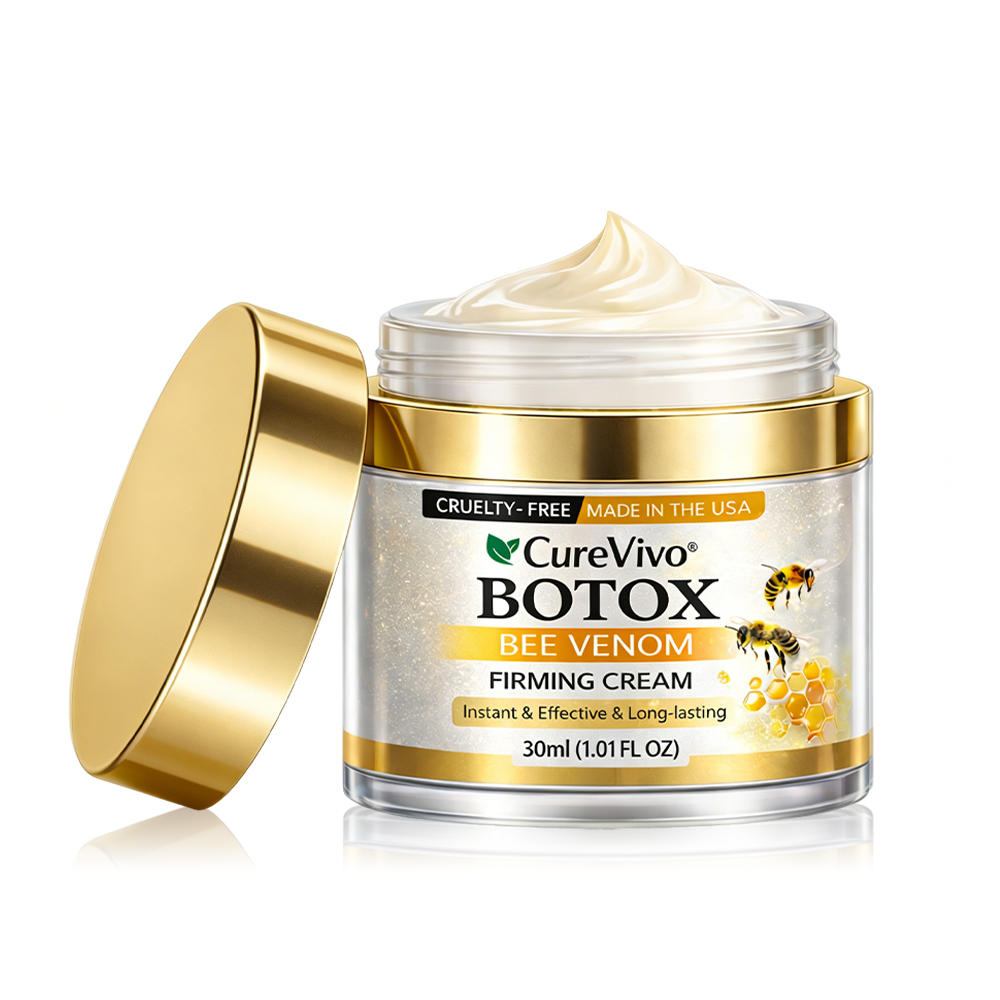 Made and Shipped from USA✨ CureVivo® Botox Bee Venom Firming Cream(🔥LAST DAY 70% OFF)💄