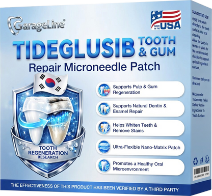🦷GаrаgеLіnе®😜Tideglusib Fast‑Dissolving Tooth & Gum Repair Oral Strips🎨🎨(Supports tooth repair and helps relieve gum discomfort and other common oral concerns)