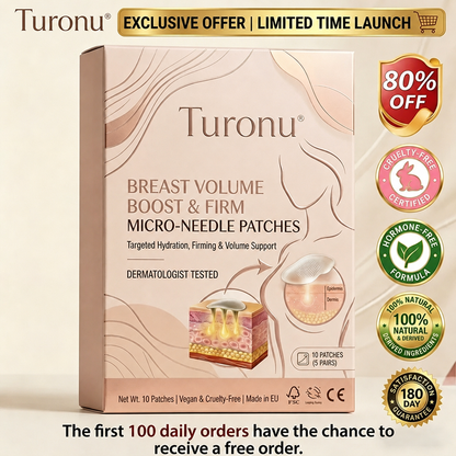 💥Turonu®📛Targeted Breast Enhancement Advanced Nano Microneedle Patch🥯