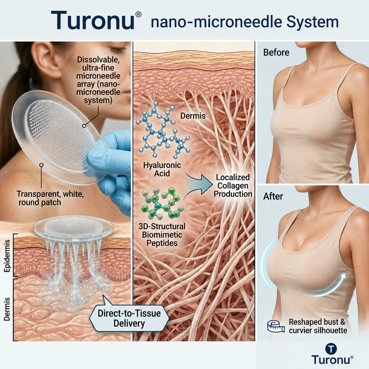 💥Turonu®📛Targeted Breast Enhancement Advanced Nano Microneedle Patch🥯