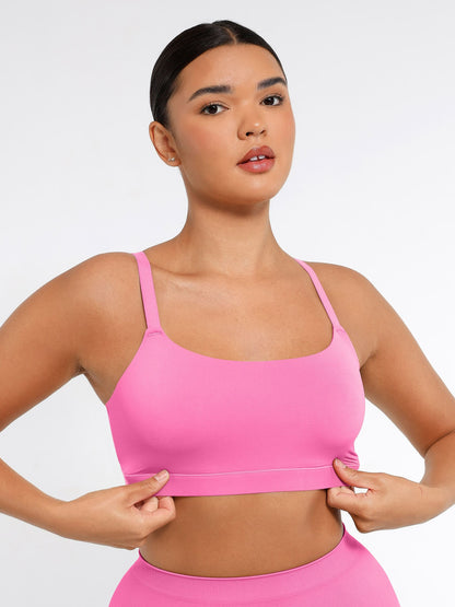 🏆LUCKYSONG®  Wireless Invisible Square Neck Everyday Bra