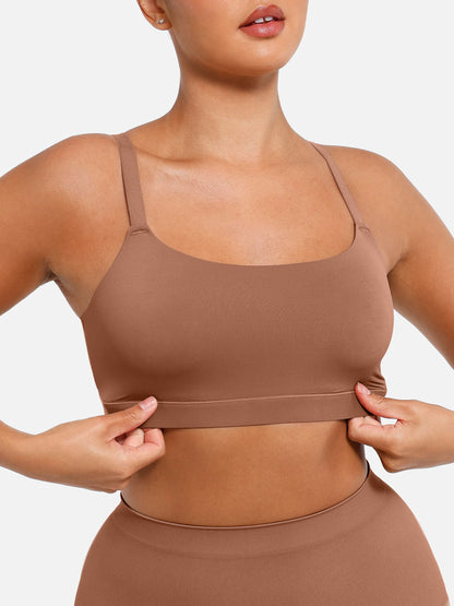 🏆LUCKYSONG®  Wireless Invisible Square Neck Everyday Bra