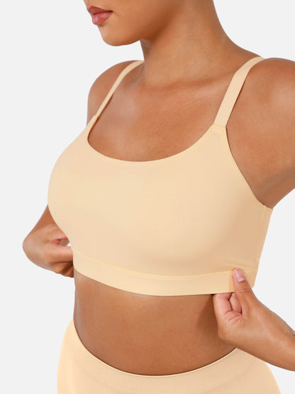 🏆LUCKYSONG®  Wireless Invisible Square Neck Everyday Bra