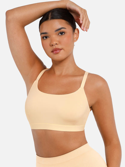 🏆LUCKYSONG®  Wireless Invisible Square Neck Everyday Bra