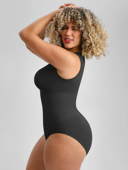🏆LUCKYSONG®  Scoop Neck Buttery Seamless Everyday Bodysuit