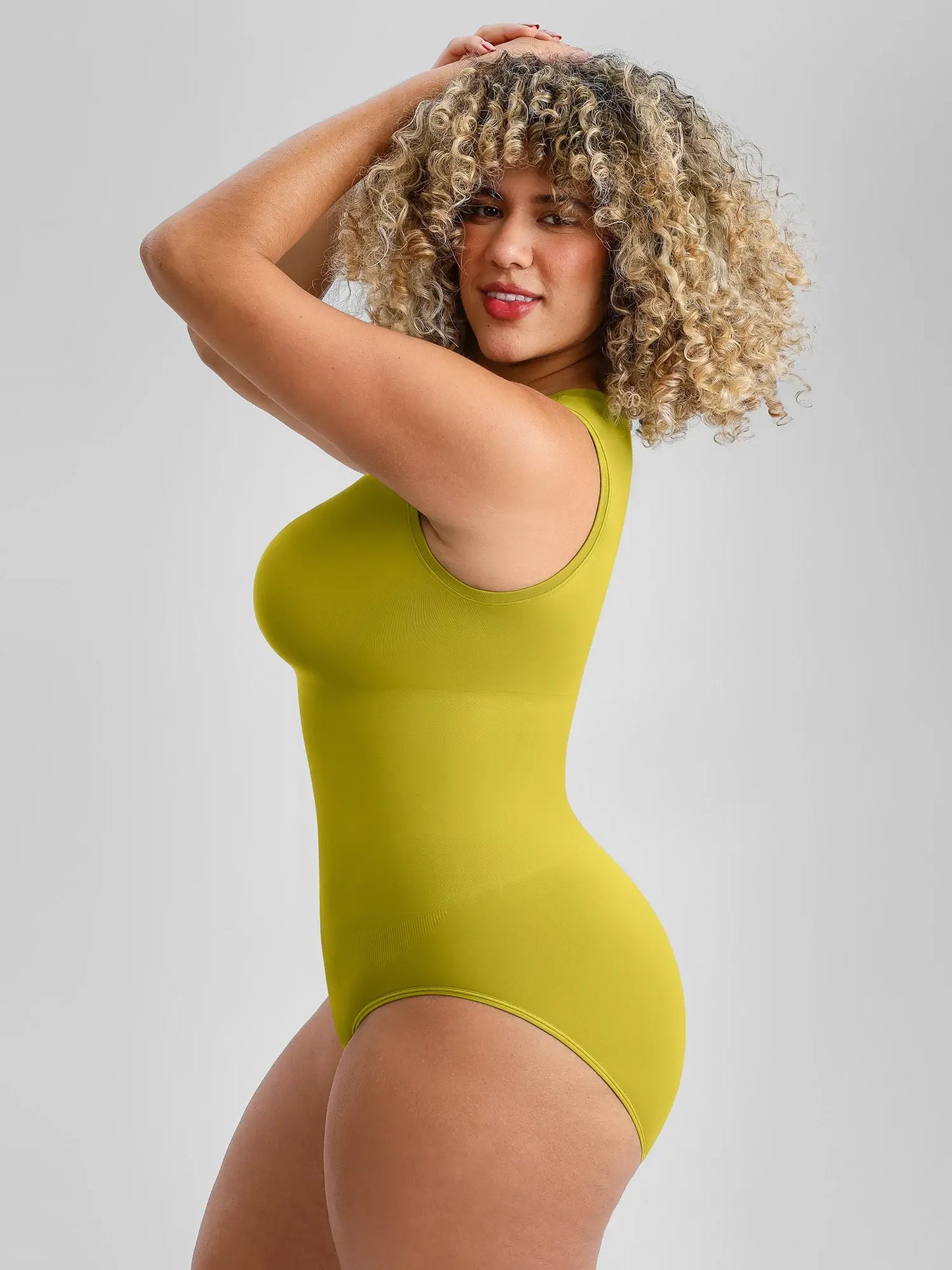 🏆LUCKYSONG®  Scoop Neck Buttery Seamless Everyday Bodysuit