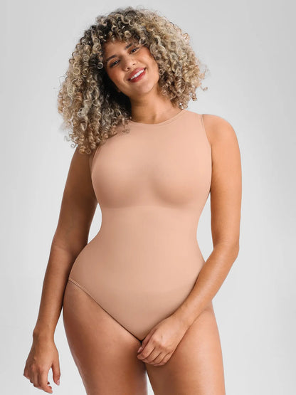 🏆LUCKYSONG®  Scoop Neck Buttery Seamless Everyday Bodysuit