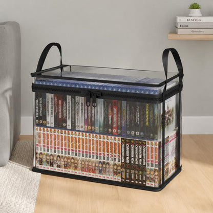SVOZK® Clear Flip-Top Storage Box – Large Dust-Proof✨ & Moisture-Resistant Organizer for Clothes, Toys, Books & More🧸📚👕🧦