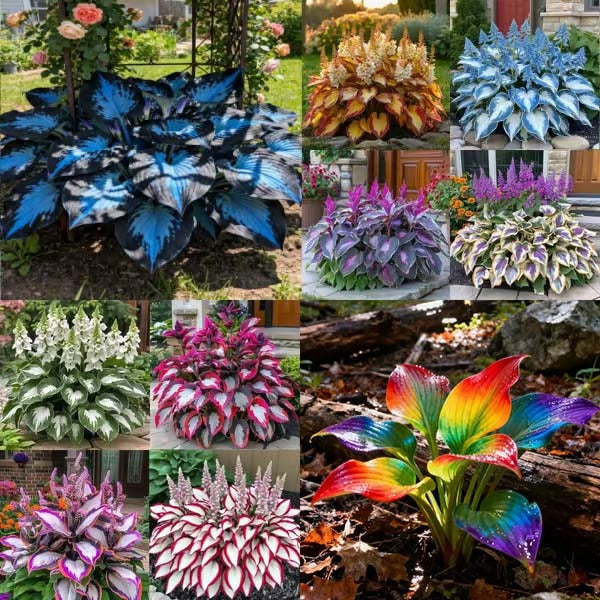 SVOZK® Premium Rare Hosta Seeds💖🔥1 Pack-100 Seeds"The Queen of the Shade Garden" - Freshly Packed, High Germination, Exotic Varieties