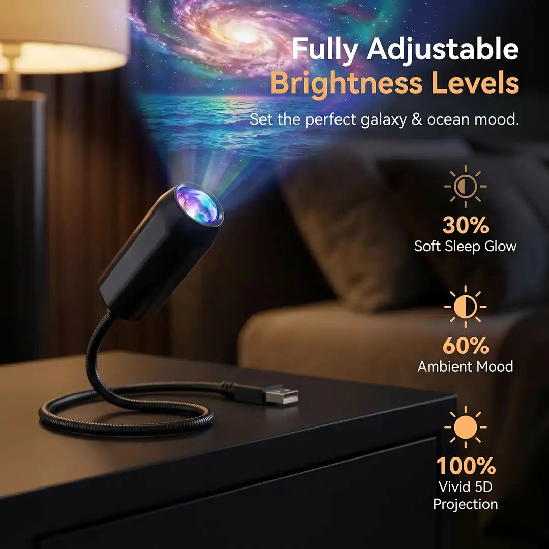 🔥Last day 70%off丨REBYIPO® Night Light Projector - Smart Holographic Star Projector💡